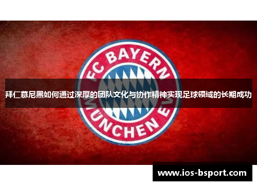 拜仁慕尼黑如何通过深厚的团队文化与协作精神实现足球领域的长期成功