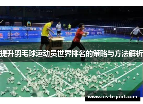 提升羽毛球运动员世界排名的策略与方法解析