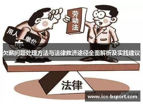 欠薪问题处理方法与法律救济途径全面解析及实践建议